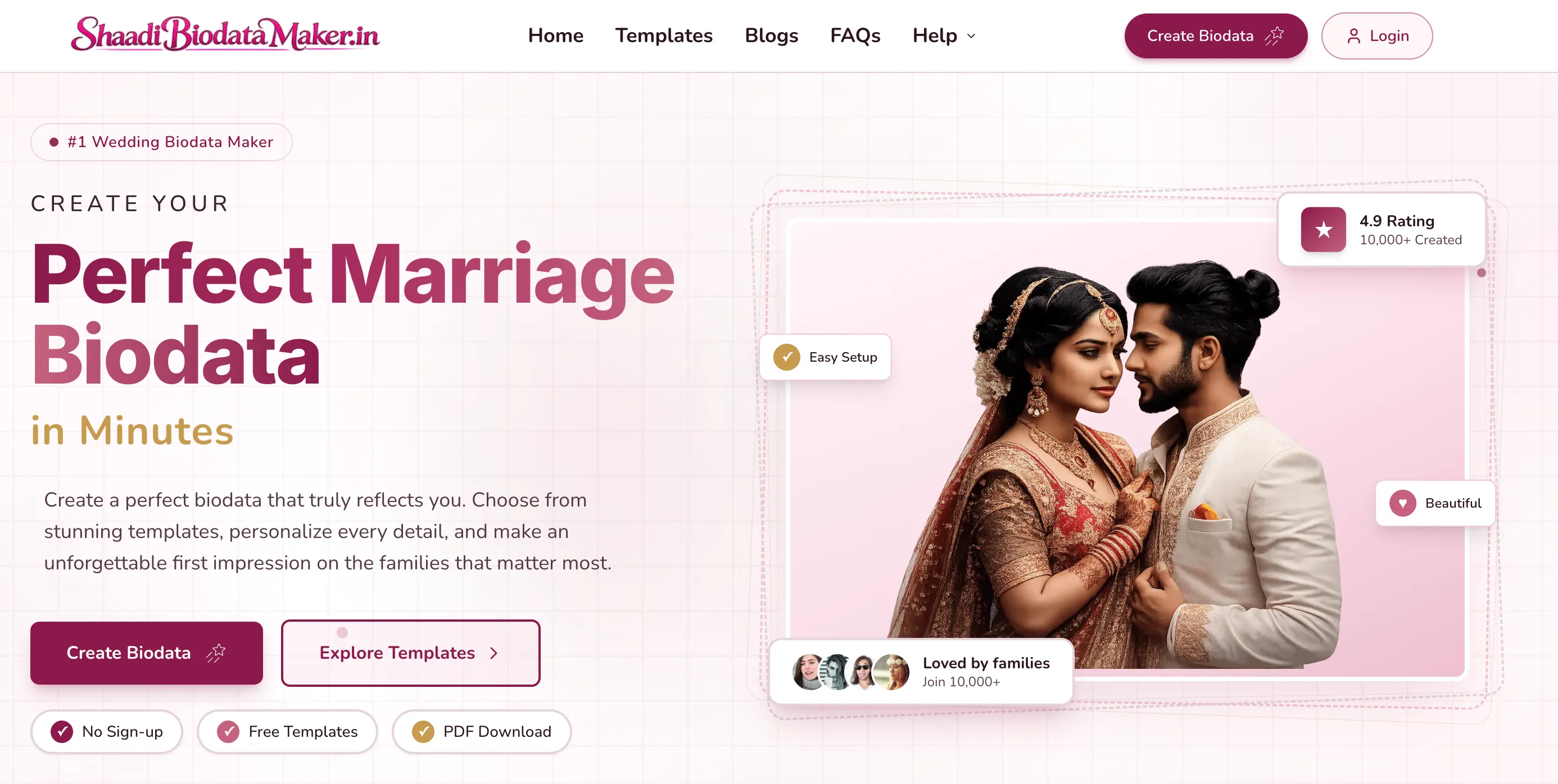 Shaadi Biodata Maker